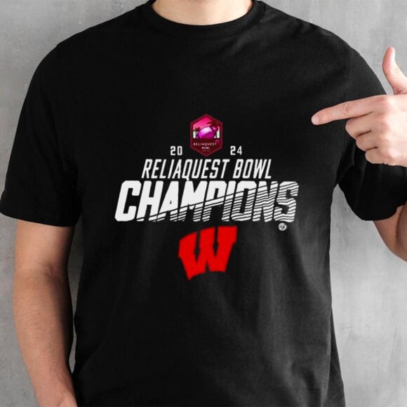 Sierra K Other - Wisconsin Badgers 2024 ReliaQuest Bowl Champions Shirt NCAA College Fan T-Shirt
